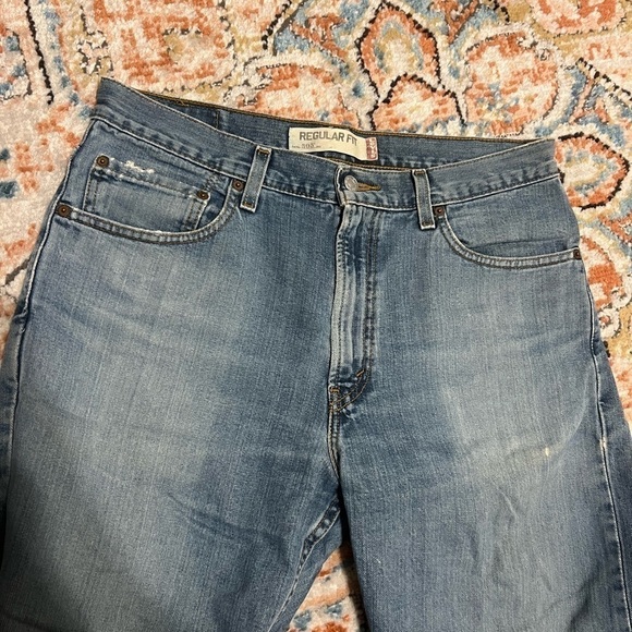 Levi’s 505 34x32 Medium Wash Jeans - Picture 6 of 9